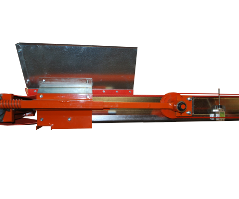 Feeder Kit: Galvanized steel hopper with low profil feeder kit