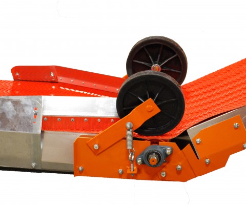Belt conveyor: Incline section