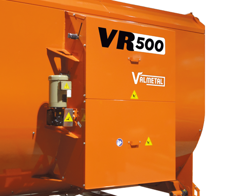 VR-500: Large porte de déchargement